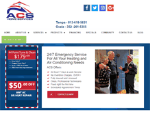 Tablet Screenshot of acshomeservices.com
